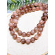 Gold/Brown round Fresh Water Pearls 8mm