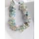 Flower Aquamarine 6-7 x 10-12 mm