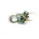 Quartz and Apatite Earrings