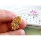 Druzy Stud Earrings - GOLD color